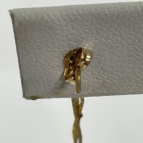 14K gold and three strands of freshwater pearls. - Picture 7 of 10